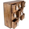 Clayre & Eef 6H2176 Mini ladekastje 34x12x30 cm Bruin