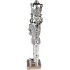 Clayre & Eef 6PR3694 Decoratie Notenkraker 5x4x19 cm Zilverkleurig