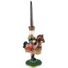 Clayre & Eef 6PR3778 Kaarshouder Notenkraker 22x15x33 cm Groen - Bruin