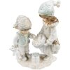Clayre & Eef 6PR4804 Decoratie Kinderen 15x8x19 cm Zilverkleurig