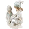 Clayre & Eef 6PR4804 Decoratie Kinderen 15x8x19 cm Zilverkleurig