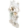 Clayre & Eef 6PR4806 Decoratie Kinderen 14x7x23 cm Zilverkleurig