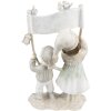 Clayre & Eef 6PR4806 Decoratie Kinderen 14x7x23 cm Zilverkleurig