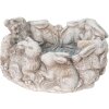 Clayre & Eef 6TE0408 Bloempot Ø 27x12 cm Beige