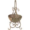 Clayre & Eef 6Y4842 Plantenhouder 26x27x49 cm Groen