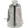 Clayre & Eef 6Y4859 Decoratie Vogelhuisje 37x21x30-63 cm Grijs