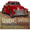Clayre & Eef 6Y5083 Tekstbord 50x1x48 cm Rood Boerderijmarkt