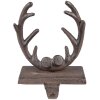 Clayre & Eef 6Y5300 Kerstkous Houder Gewei 13x12x18 cm Bruin