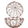 Clayre & Eef 6Y5442L Decoratiebol Ø 30x30 cm Koperkleurig