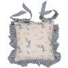 Clayre & Eef BBF25 Stoelkussenhoes 40x40 cm Beige