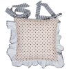 Clayre & Eef BBF25 Stoelkussenhoes 40x40 cm Beige