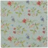 Clayre & Eef BLW73 Papieren Servetten 33x33 cm (20 Stuks) Blauw - Groen