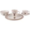 Clayre & Eef COLBO Kom Ø 14x7 cm - 500 ml Beige - Bruin