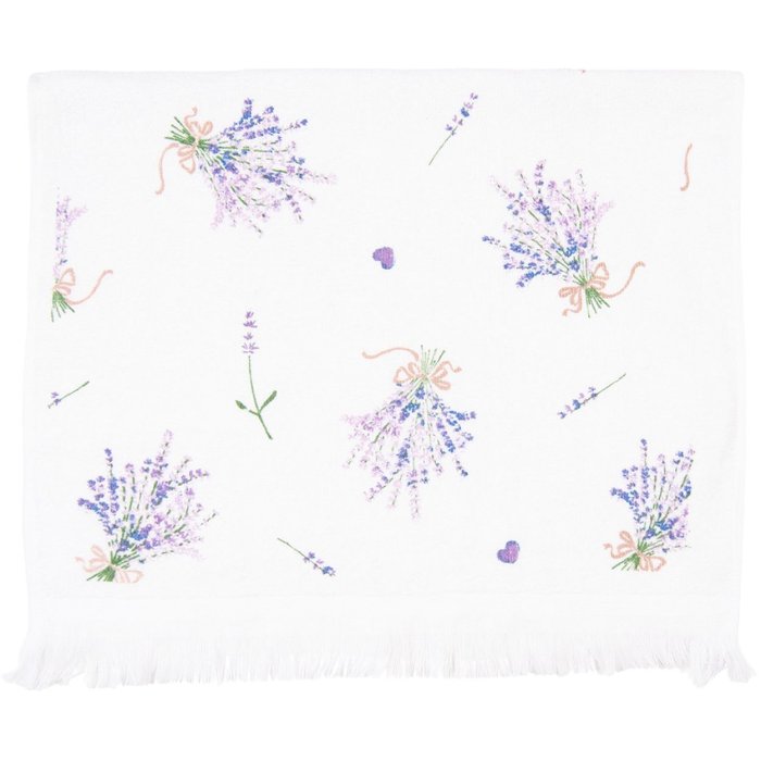 Clayre & Eef CTLAG Gastendoek 40x66 cm Paars