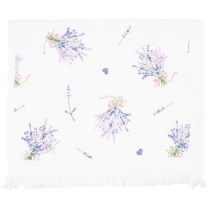 Clayre & Eef CTLAG Gastendoek 40x66 cm Paars