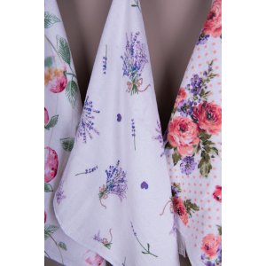 Clayre & Eef CTLAG Gastendoek 40x66 cm Paars