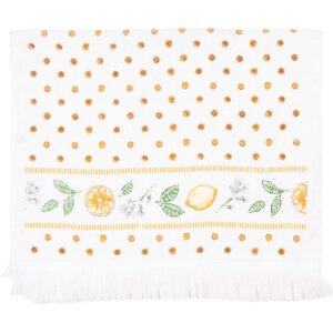 Clayre & Eef CTLEL Gastendoek 40x66 cm Geel