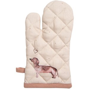 Clayre & Eef DHL44 Ovenwant 18x30 cm Beige