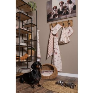 Clayre & Eef DHL45 pannenlap 20x20 cm Beige
