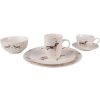 Clayre & Eef DHLFP Groot Bord Ø 26x2 cm Beige-Bruin Eetbord