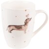Clayre & Eef DHLMU Mok 12x8x10 cm - 300 ml Beige - Bruin