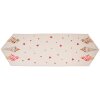 Clayre & Eef FAS65 Tafelloper 50x160 cm Beige - Roze