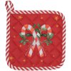 Clayre & Eef HLC45 Pothouder 20x20 cm Beige - Groen