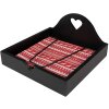 Clayre & Eef NOC73 Papieren Servetten 33x33 cm (20 stuks) Rood