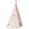 Clayre & Eef PNC48 Keukenhanddoek Ø 80 cm Beige - Roze
