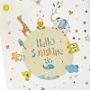 Goldbook baby dagboek hello sunshine 21x28 cm 44 geïllustreerde paginas