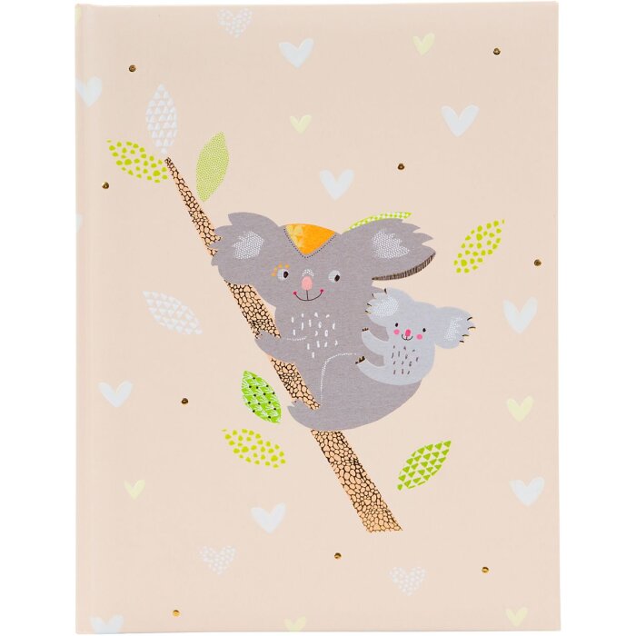 Goldbook Baby Dagboek Koala 21x28 cm 44 geïllustreerde paginas