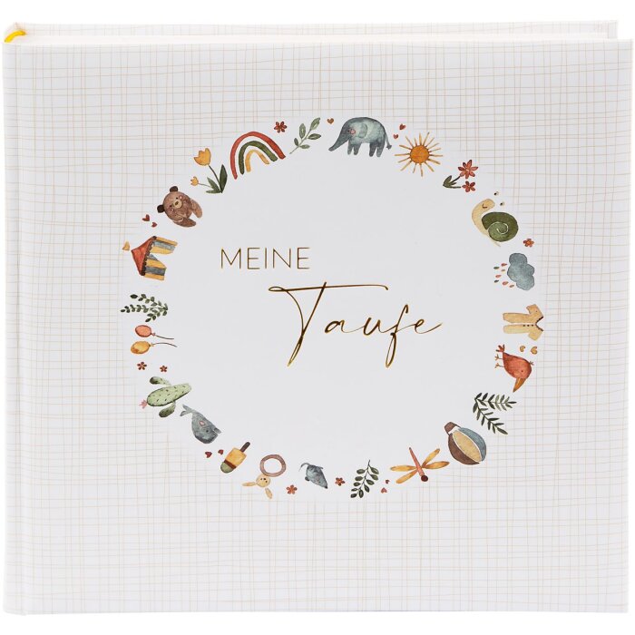 Goldbuch Doopalbum HELLO Baby 25x25 cm 60 witte paginas