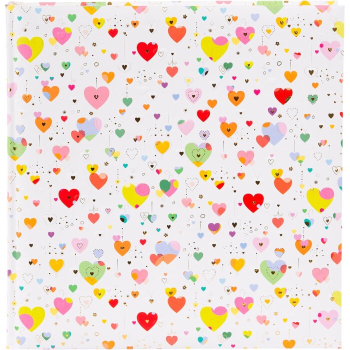 Goldbuch Fotoalbum Heart to Heart licht 30x31 cm 60 witte paginas