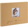 Gold Book Foto gastenboek voor altijd bruin 29x23 cm 50 witte paginas