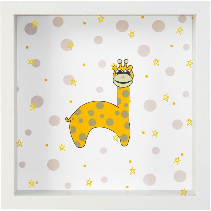 Gouden Boek Wensvuller Giraffe Spaarpot 18x5x18 cm