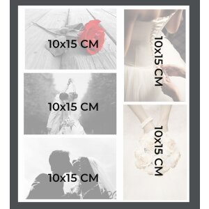 Exacompta Fotoalbum Kingsbridge ivoor 29x32 cm 60 witte paginas
