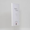 Effect kunststof lijst Art wit 25x80 cm helder glas