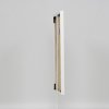 Effect kunststof lijst Art wit 25x80 cm helder glas