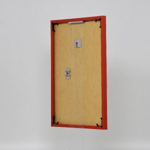 Effect kunststof lijst Art rood 28x35 cm helder glas