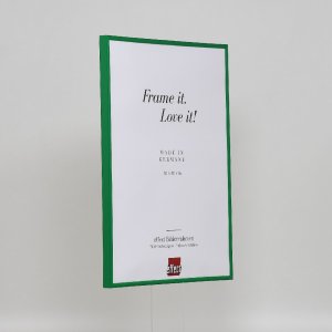 Effect kunststof lijst Art groen 28x35 cm helder glas