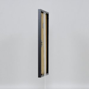 Effect kunststof lijst Art antraciet 45x60 cm helder glas