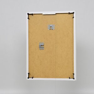 Effect kunststof lijst Art wit 45x80 cm helder glas