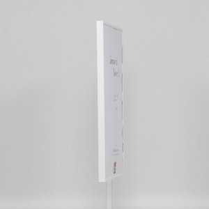 Effect kunststof lijst Art wit 45x80 cm helder glas