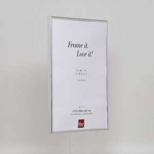 Effect kunststof lijst Art zilver 50x70 cm helder glas