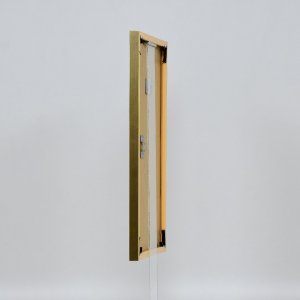 Effect kunststof lijst Art goud 50x70 cm helder glas