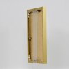 Effect aluminium fotolijst Quadro 21x29,7 cm goud helder glas staand- liggend formaat