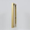 Effect aluminium fotolijst Quadro Gold 23x70 cm helder glas MDF achterwand