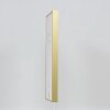 Effect aluminium fotolijst Quadro Gold 23x70 cm helder glas MDF achterwand