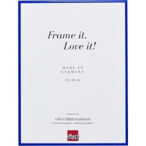 Effect aluminium fotolijst Quadro 25x60 cm blauw helder...