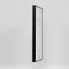 Effect aluminium fotolijst Quadro 25x70 cm zwart helder glas